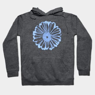 Pretty Blue Daisy Hoodie